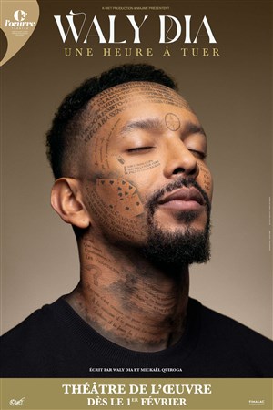 Affiche de Waly Dia dans Une heure à tuer