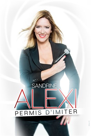 Affiche de Sandrine Alexi dans Permis d'imiter