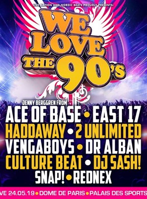 Affiche de We love the 90's