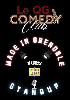 Affiche de QG Comedy Club : Made In Grenoble