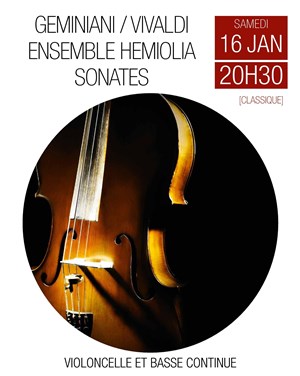 Affiche de Geminiani / Vivaldi