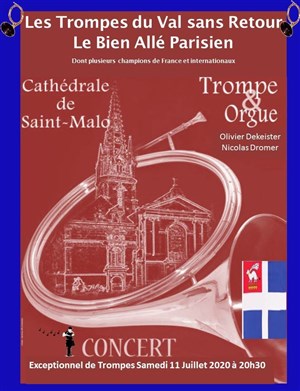 Affiche de Concert exceptionnel de trompes