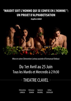 Affiche de Maudit soit l'homme qui se confie en l'homme: Un projet d'alphabétisation