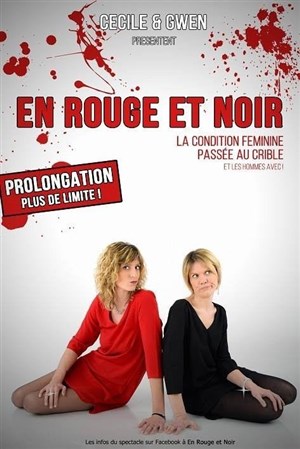 Affiche de Cécile & Gwen dans En rouge et noir