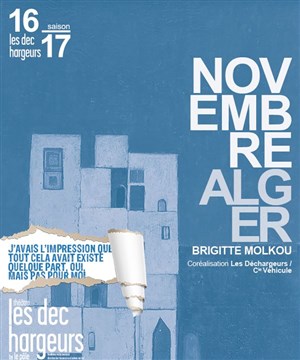 Affiche de Novembre Alger | reprise