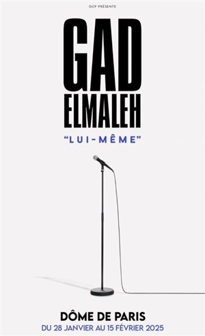 Affiche de Gad Elmaleh dans Lui-même