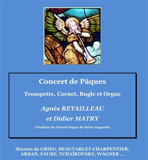 Affiche de Trompette, Bugle, Cornet et Orgue à St-Augustin