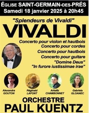 Affiche de Orchestre Paul Kuentz : Vivaldi