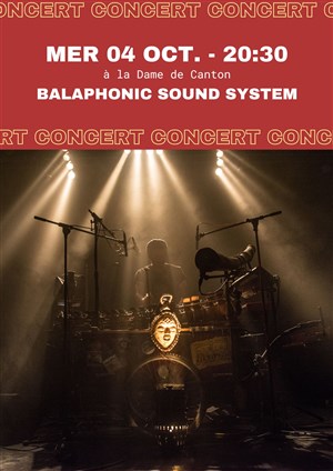 Affiche de Balaphonik Sound System