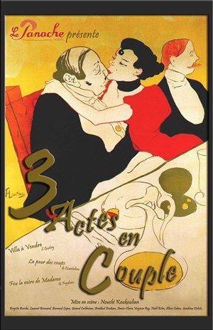 Affiche de 3 Actes en Couple