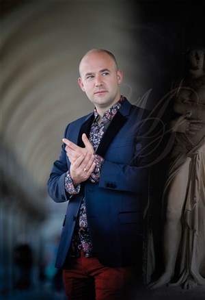 Affiche de Arias baroques Mathieu Salama contre-ténor