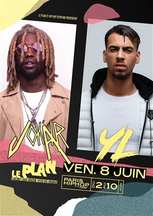 Affiche de Festival Paris Hip Hop 2018 : Jok'Air + YL
