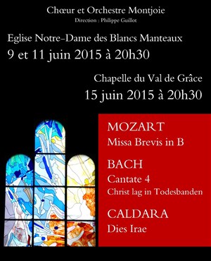 Affiche de Mozart - Bach - Caldara