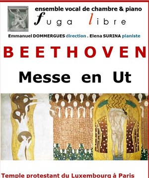 Affiche de Beethoven Messe en Ut
