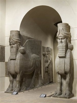 Affiche de Visite guidée : Découverte des richesses de la Mésopotamie au musée du Louvre | Par Murielle Rudeau