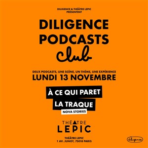 Affiche de Diligence Podcast Club : Thème Nova Stories