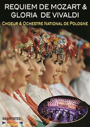 Affiche de Le requiem de Mozart et gloria de Vivaldi