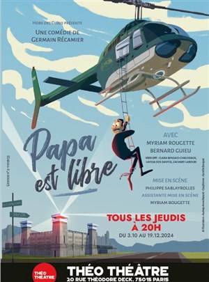 Affiche de Papa est libre