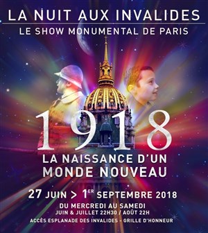 Affiche de La Nuit aux Invalides | 1918 : Naissance d'un monde nouveau