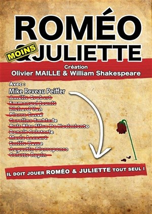 Affiche de Roméo moins Juliette