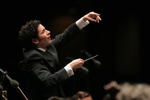 Affiche de Brahms par Dudamel 1