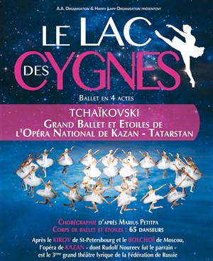Affiche de Le lac des cygnes | Par le Ballet de Kazan