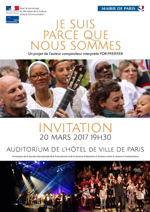 Affiche de Je suis parce que nous sommes / Yor Pfeiffer
