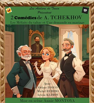 Affiche de Les méfaits du tabac et Une demande en mariage