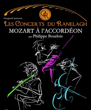 Affiche de Mozart à l'accordéon