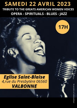 Affiche de Tribute to the greats American women voices