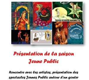 Affiche de Présentation de la programmation Jeune Public