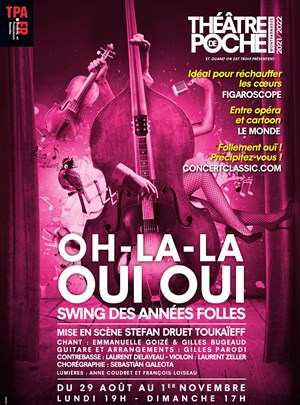 Affiche de Oh-la-la oui oui, Swing des années folles