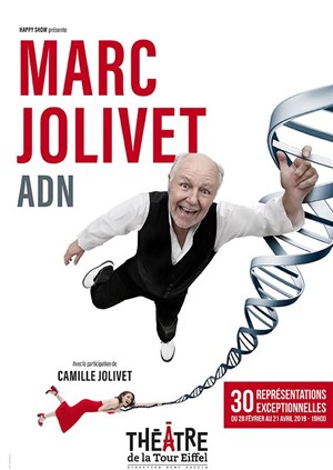 Affiche de Marc Jolivet dans ADN