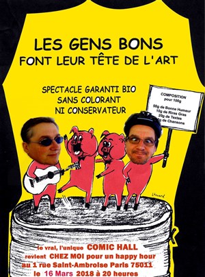 Affiche de Comic Hall
