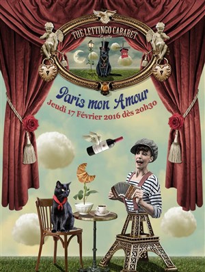 Affiche de The Lettingo Cabaret : Paris mon amour