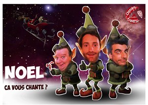 Affiche de Noël, Ca vous chante