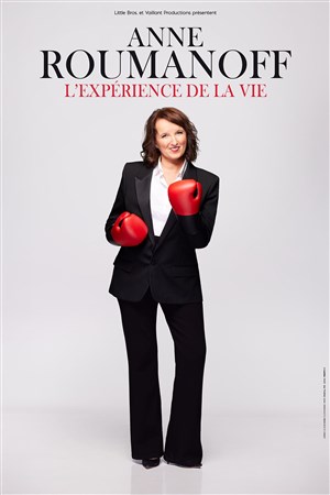 Affiche de Anne Roumanoff dans L'expérience de la vie