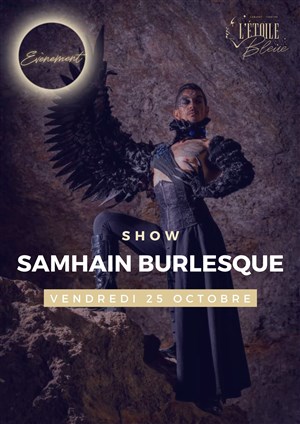 Affiche de Show Samhain Burlesque