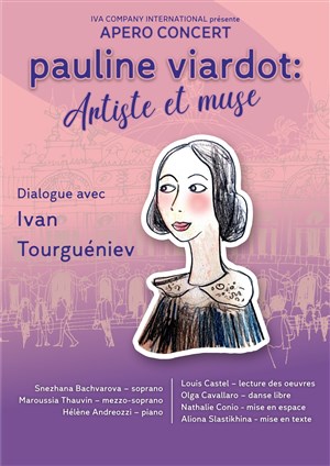 Affiche de Pauline Viardot : artiste et muse