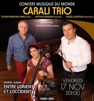 Affiche de Concert Carali Trio