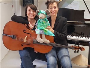 Affiche de Une souris verte... Dans mon violoncelle !