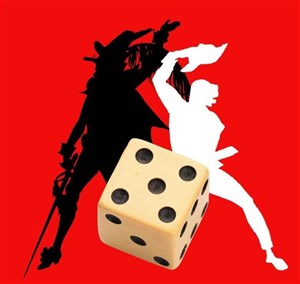 Affiche de Les aventures hasardeuses du Capitaine Fracasse et de son serviteur Arlequin