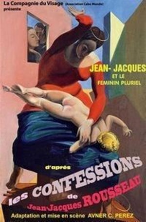 Affiche de Jean-Jacques Rousseau et le féminin pluriel