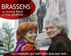 Affiche de Brassens à 2 voix, ces chansons qui sont nées quelque part...