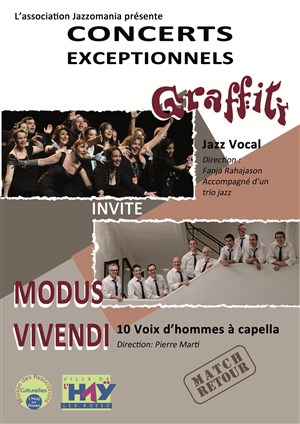 Affiche de Concert Jazz vocal, Variétés pop et Gospel