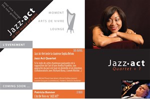 Affiche de Jazz Act 4tet invite la chanteuse Sophia Nelson