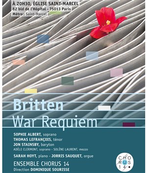 Affiche de War Requiem de Britten