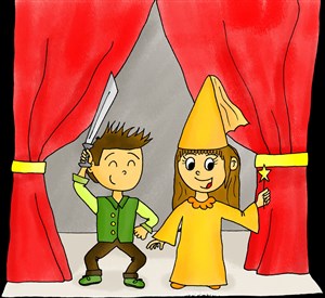 Affiche de Stage théâtre enfants