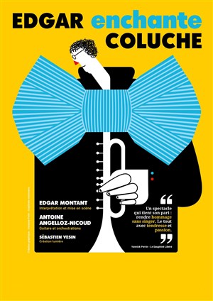 Affiche de Edgar Montant dans Edgar enchante Coluche