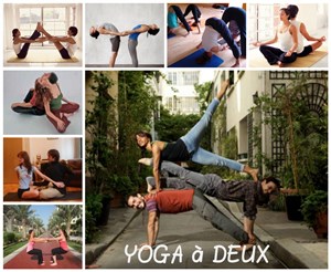Affiche de Yoga à deux